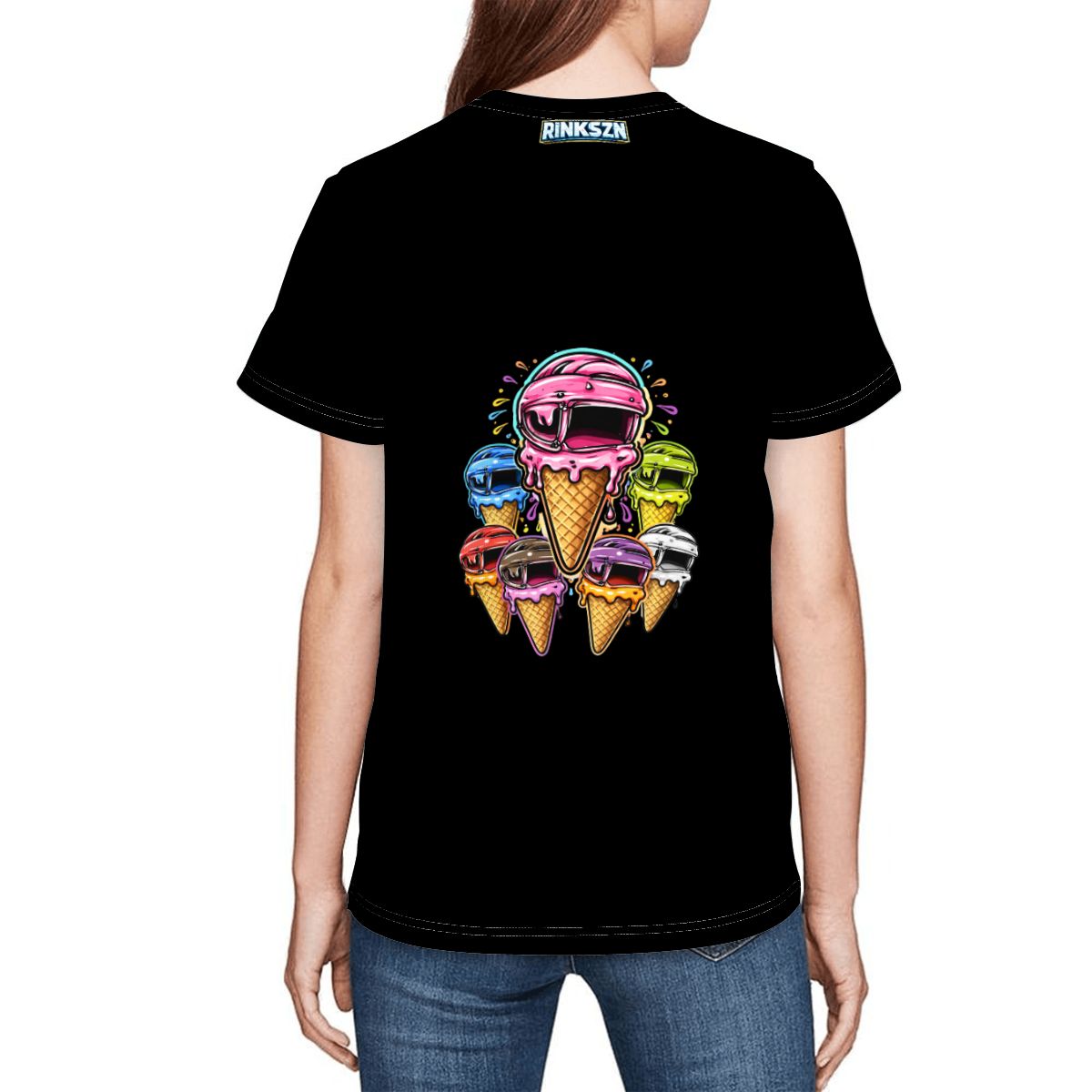 Youth and Young Teens RINKSZN PLAYER ICE-CREAM RASHGUAD