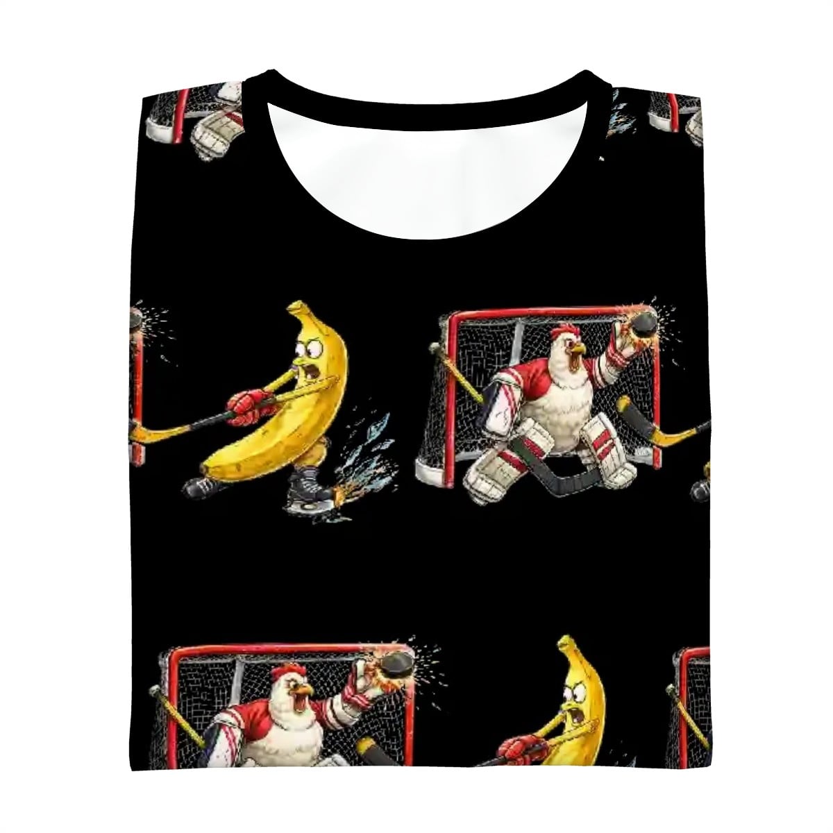 YOUTH and Young Teen's, RINKSZN ALL OVER CHICKEN BANANA T-SHIRT