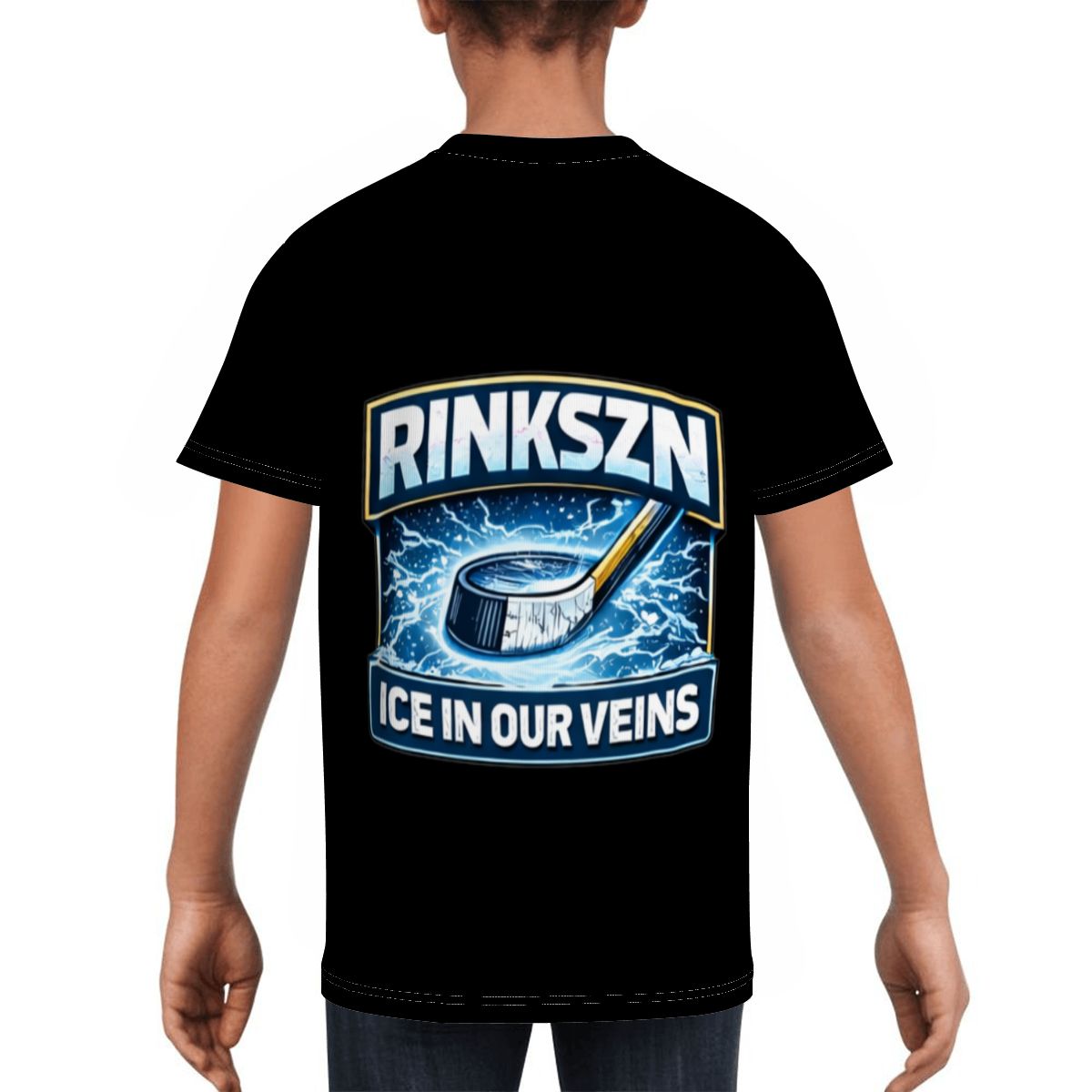 Youth and Young Teens RINKSZN ICE IN OUR VEINS RASHGUARD