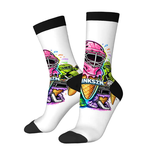 RINKSZN GOALIE ICE CREAM SOCKS