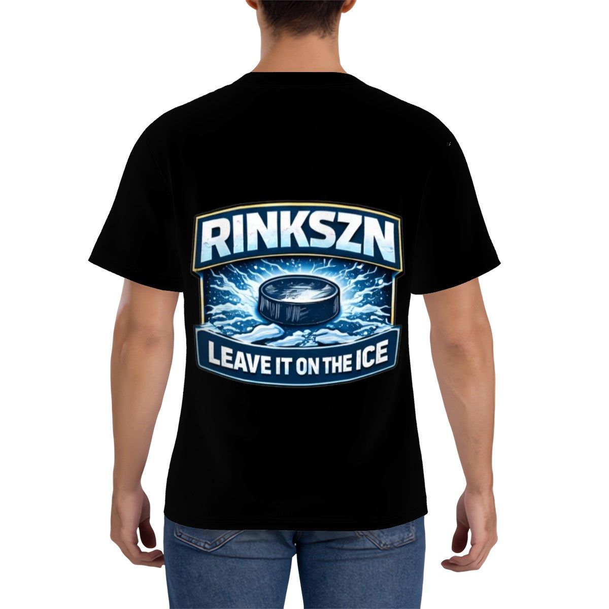 Teen and Mens RINKSZN LIVE FOR THE ICE Rash Guard