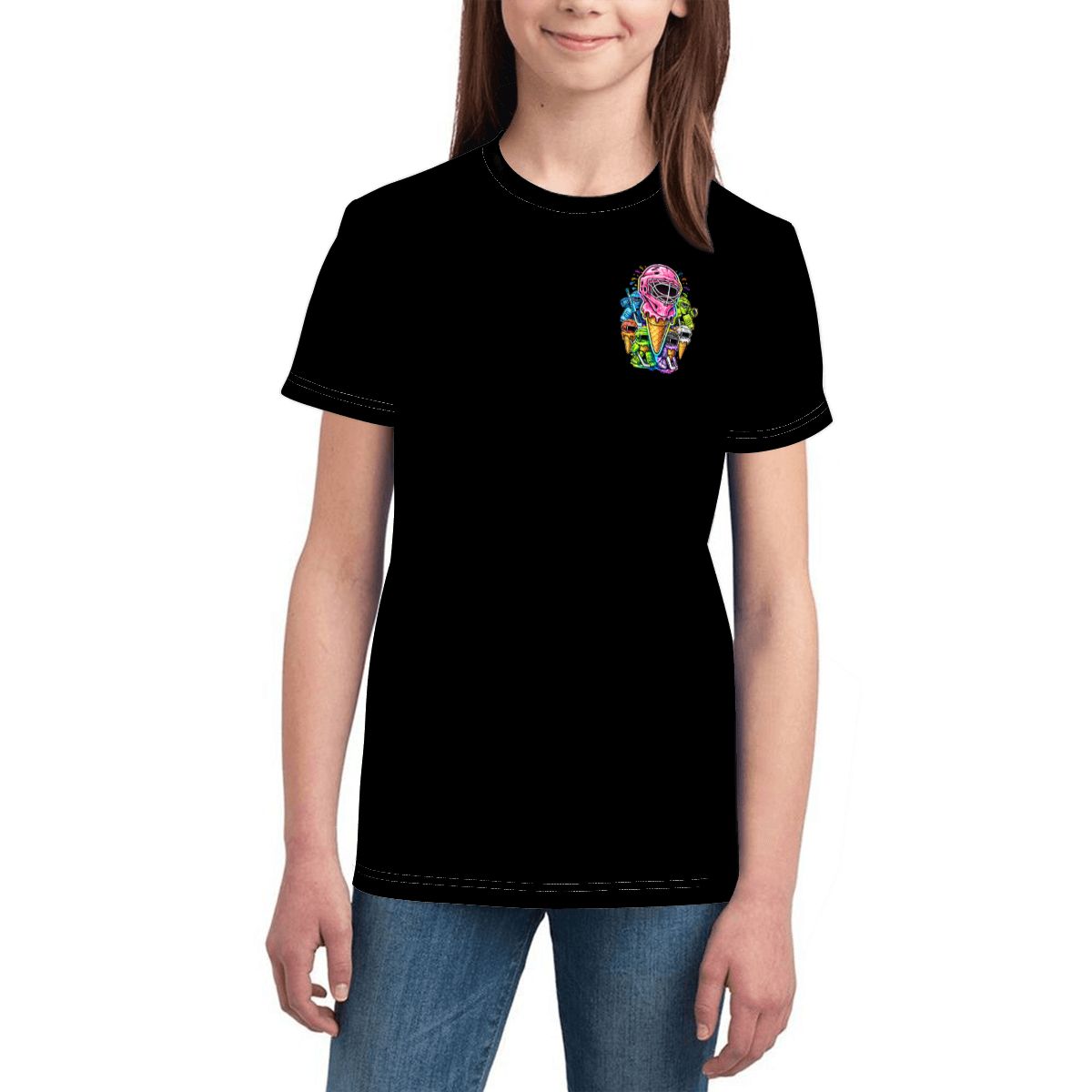 Youth and Young Teens RINKSZN GOALIE ICE CREAM RASHGUAD