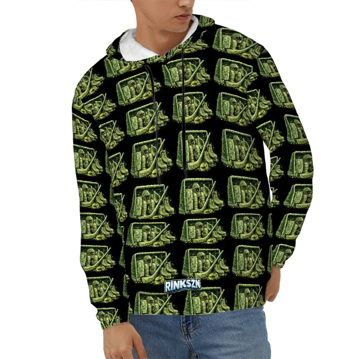 YOUNG TEENS AND MENS RINKSZN GOALIE MONEY TALKS HOODIE