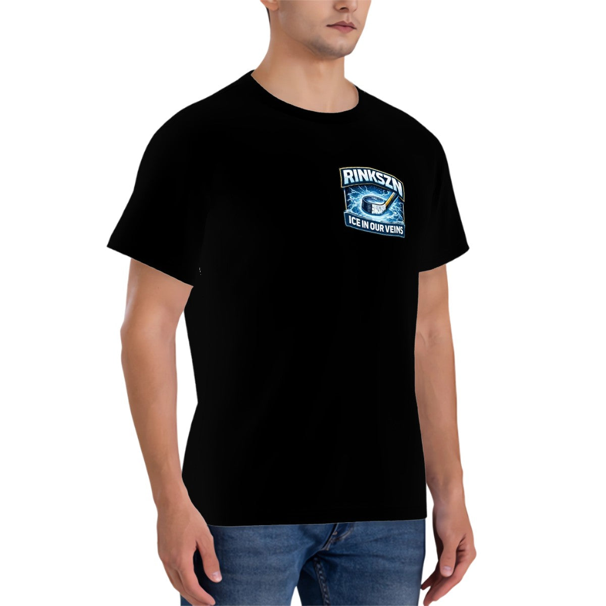 Teens and Men RINKSZN ICE IN OUR VEINS Rash Guard
