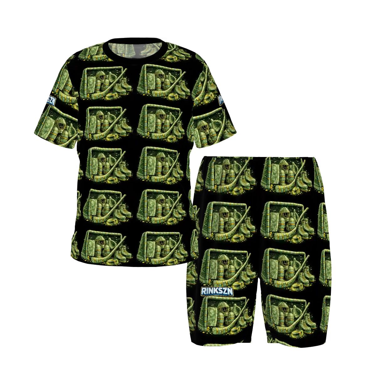 YOUTH AND YOUNG TEENS RINKSZN GOALIE MONEY TALKS PAJAMA SET