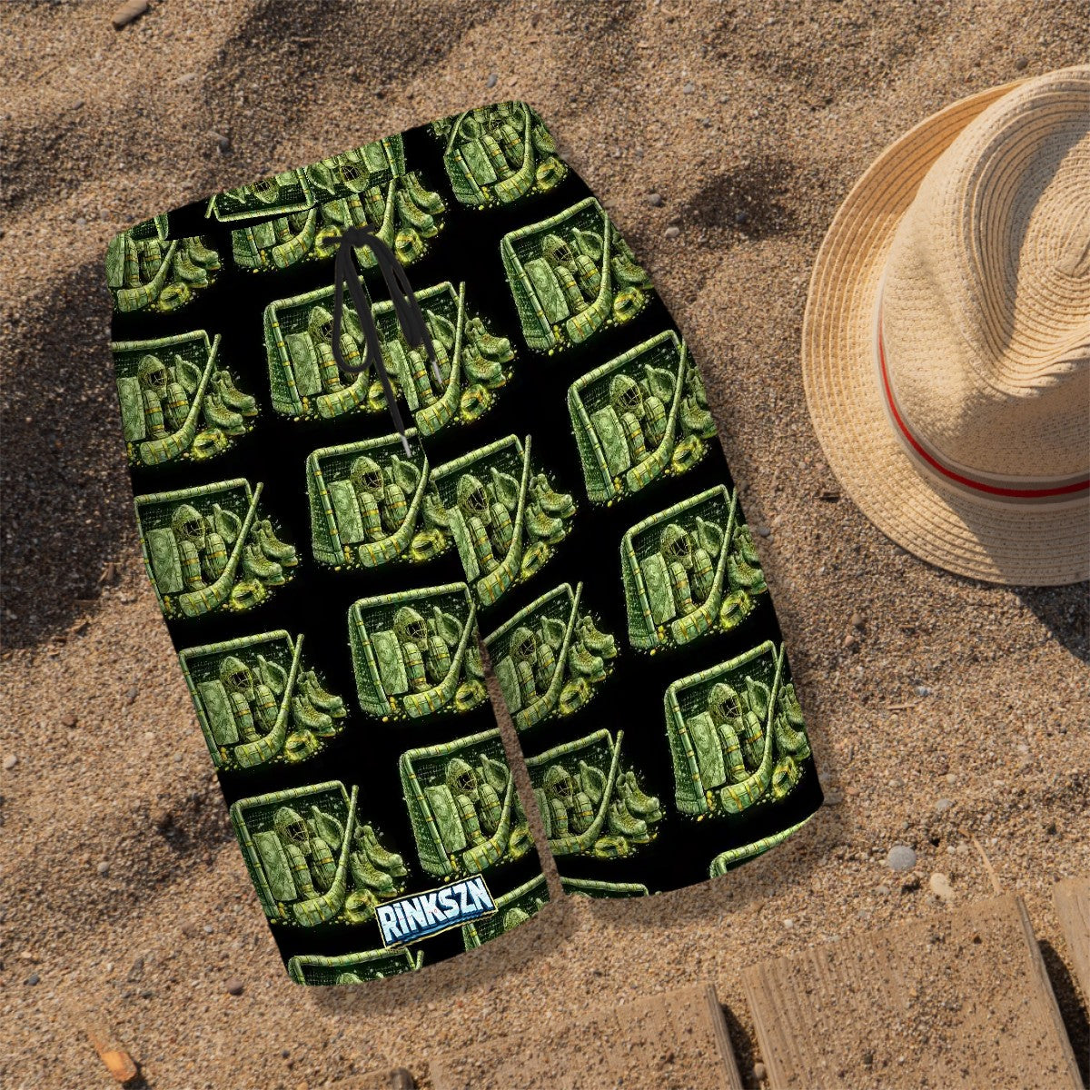 Youth and Young Teen Money Talk's Goalie Beach Shorts