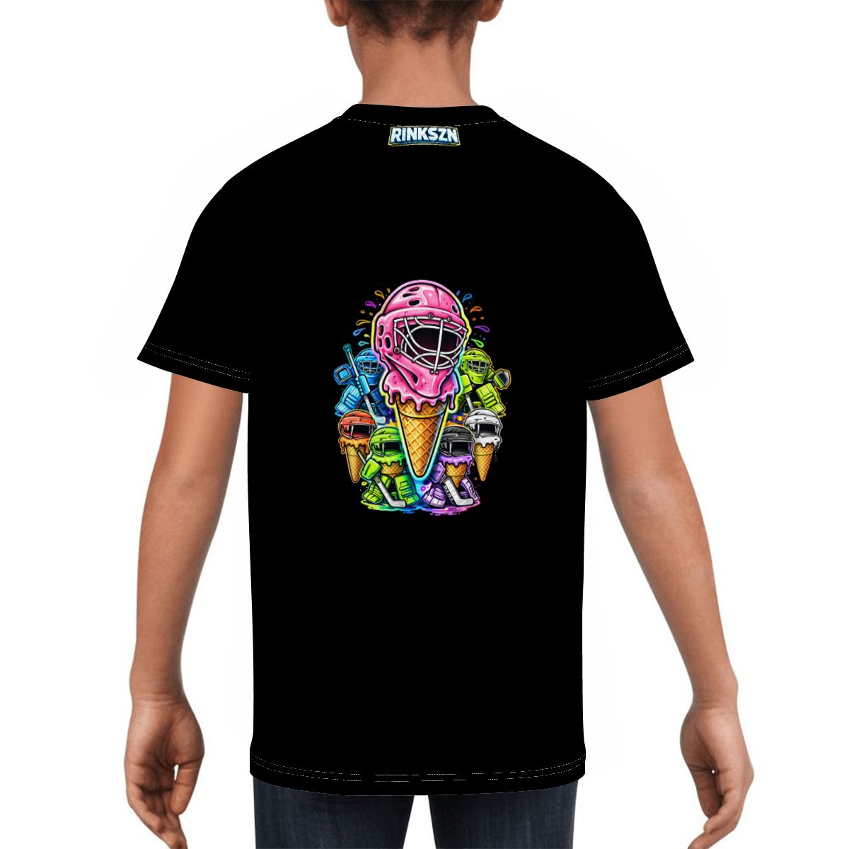 Youth and Young Teens RINKSZN GOALIE ICE CREAM RASHGUAD