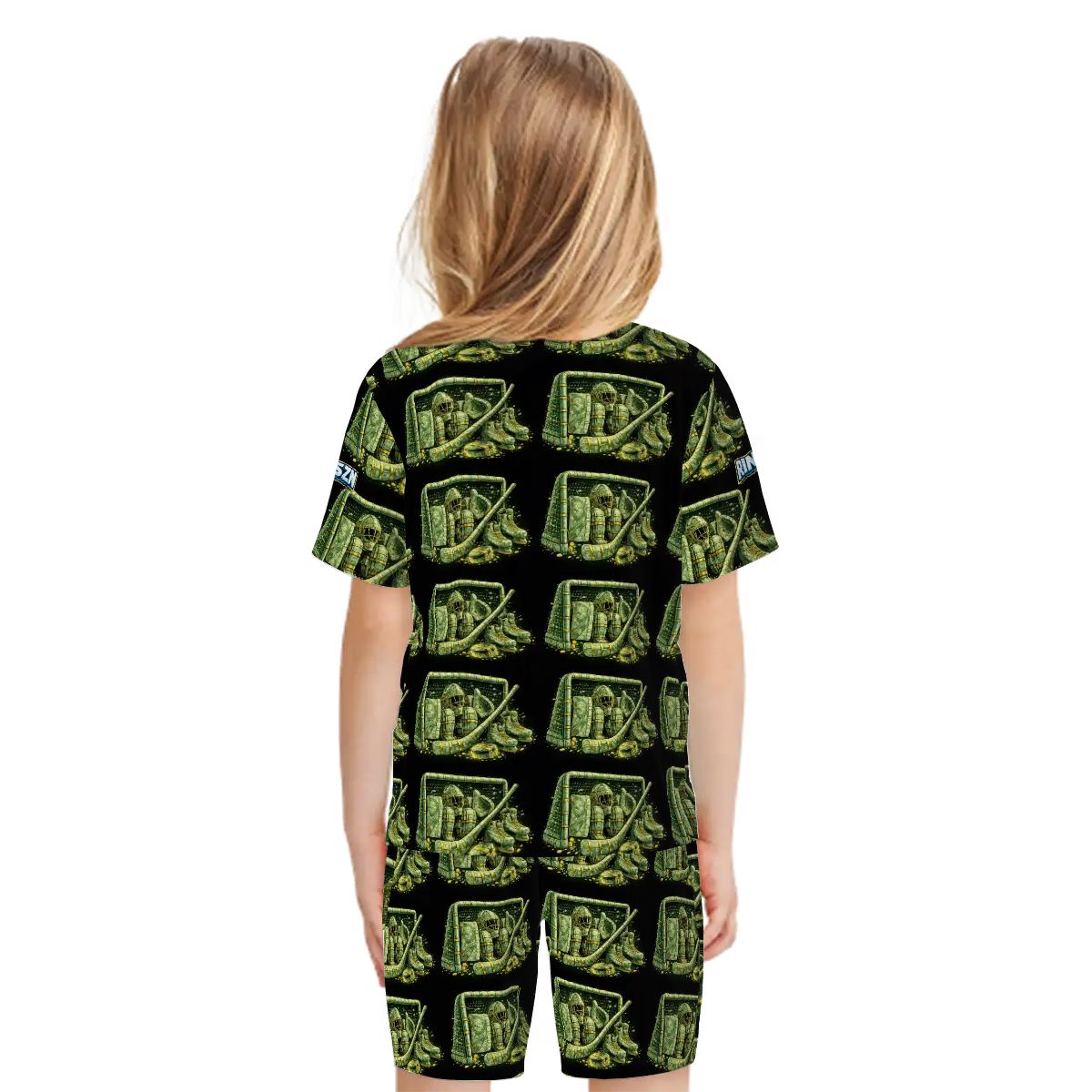 YOUTH AND YOUNG TEENS RINKSZN GOALIE MONEY TALKS PAJAMA SET