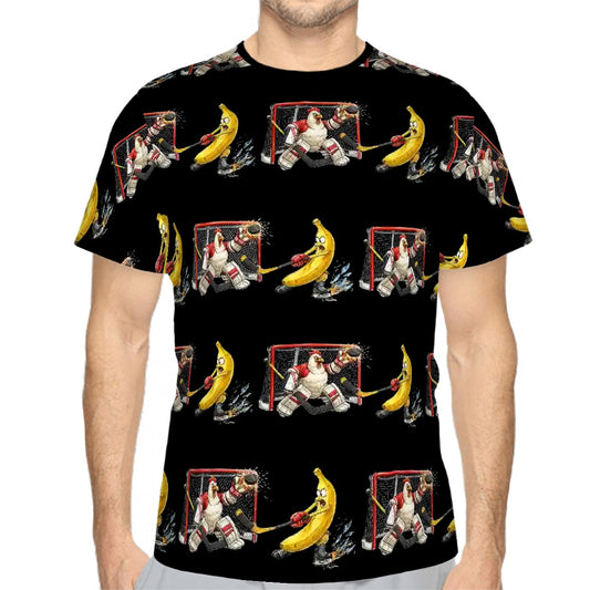Young Teens and Men's RINKSZN CHICKEN AND BANANA Crew Neck T-Shirt