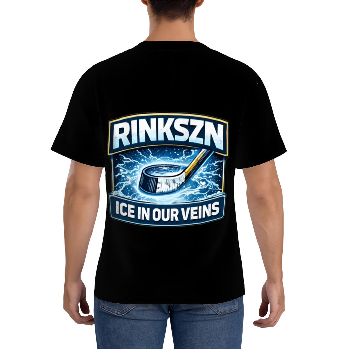 Teens and Men RINKSZN ICE IN OUR VEINS Rash Guard