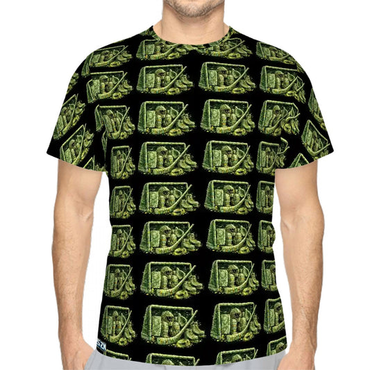 Young Teens and Men's RINKSZN GOALIE MONEY TALKS Crew Neck T-Shirt