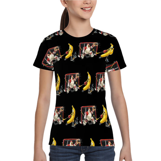 YOUTH and Young Teen's, RINKSZN ALL OVER CHICKEN BANANA T-SHIRT