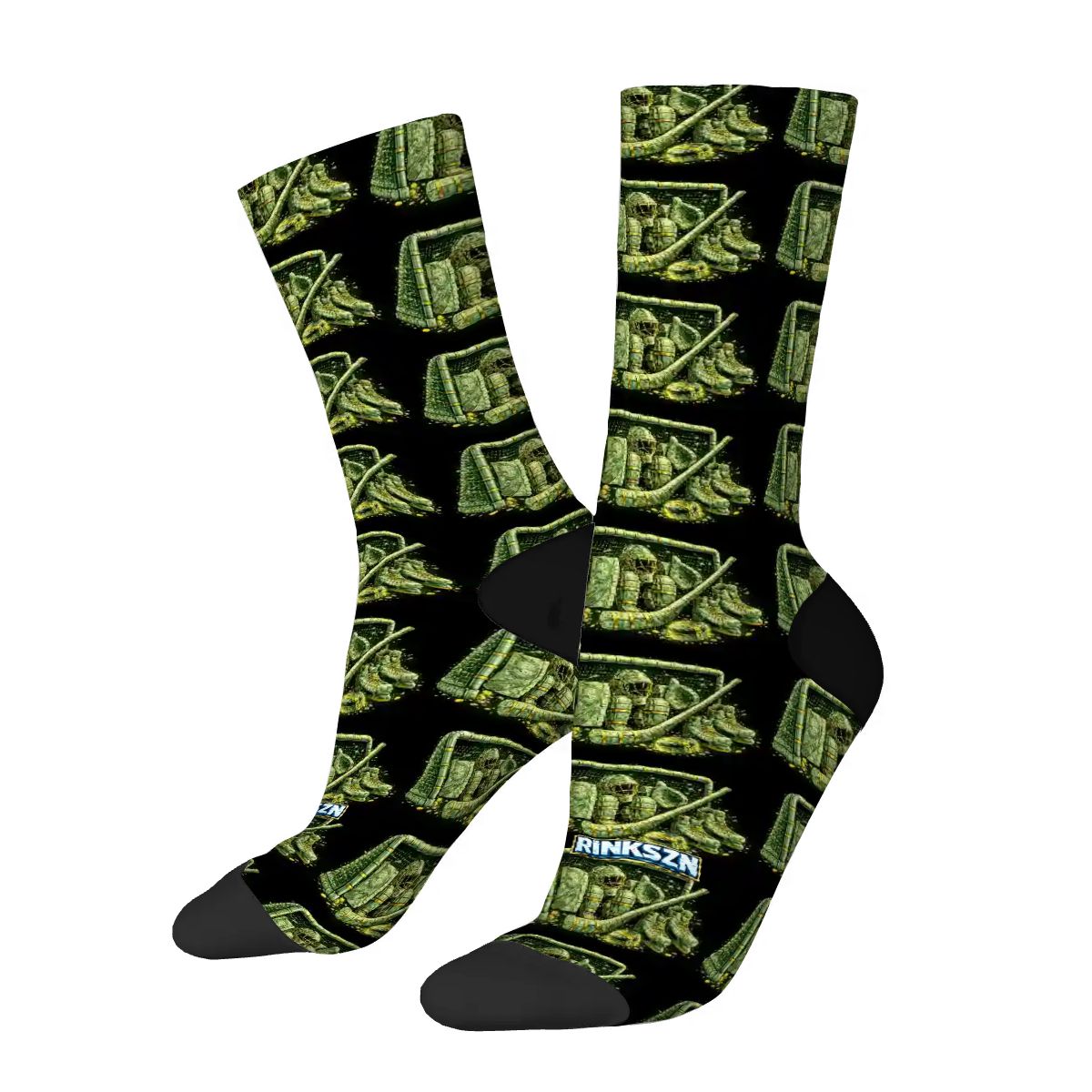 RINKSZN GOALIE MONEY TALKS SOCKS