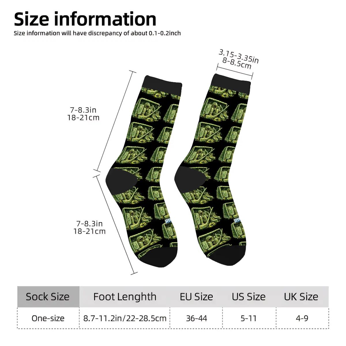 RINKSZN GOALIE MONEY TALKS SOCKS