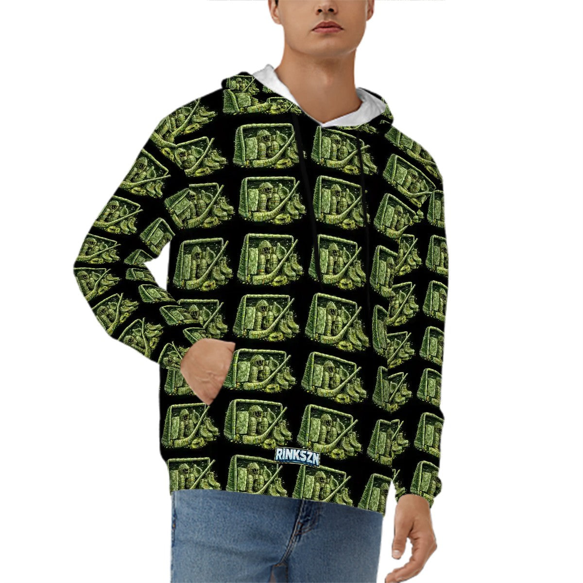 YOUNG TEENS AND MENS RINKSZN GOALIE MONEY TALKS HOODIE