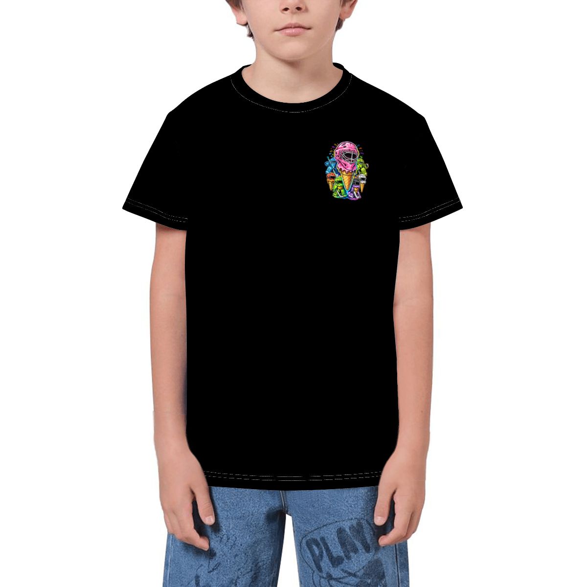 Youth and Young Teens RINKSZN GOALIE ICE CREAM RASHGUAD