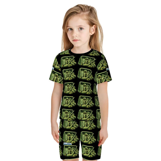 YOUTH AND YOUNG TEENS RINKSZN GOALIE MONEY TALKS PAJAMA SET