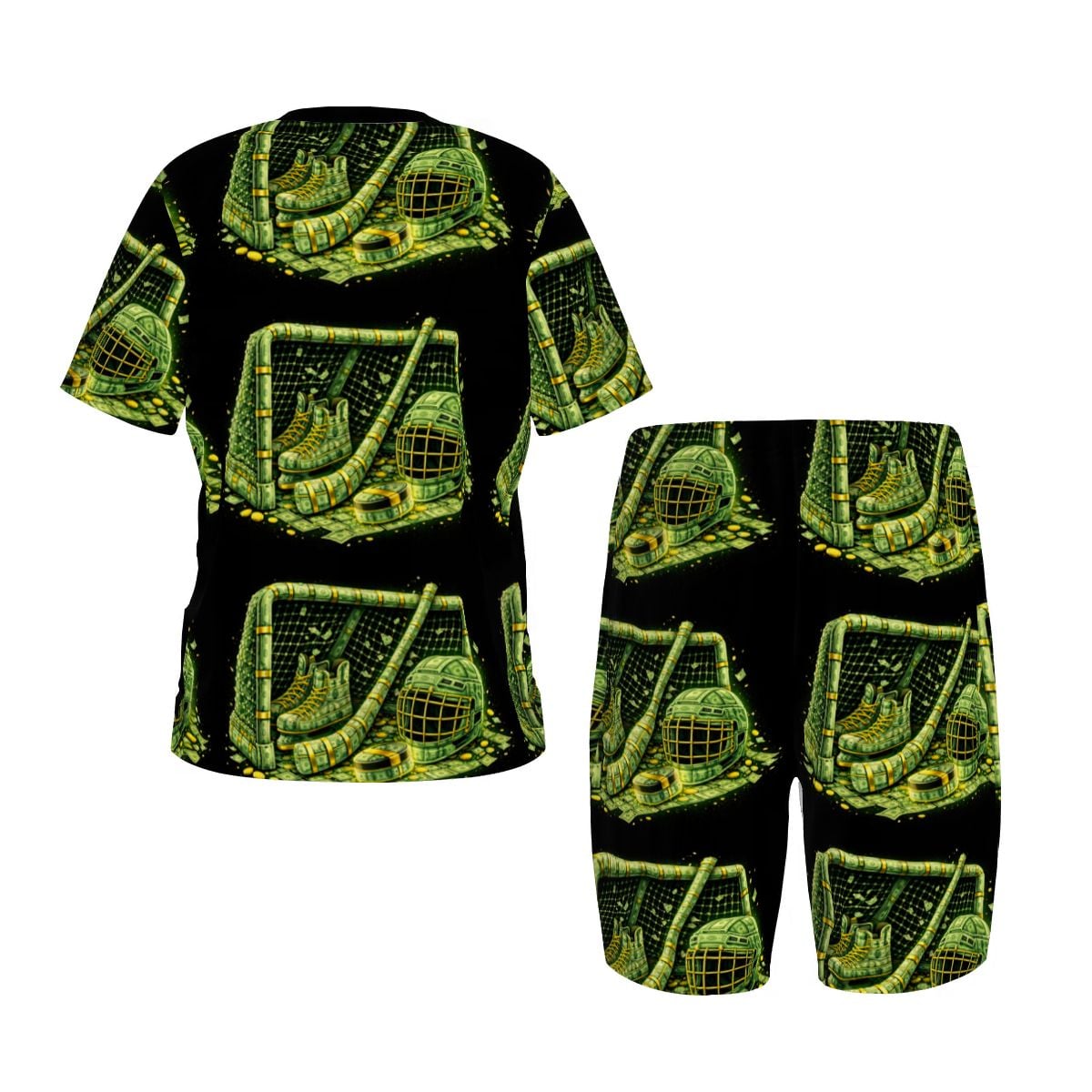 YOUTH RINKSZN PLAYER MONEY TALKS PAJAMA SET