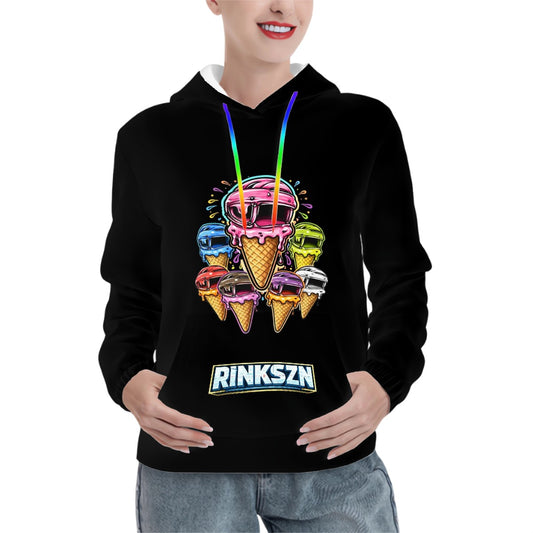 TEENS and WOMENS RINKSZN PLAYER ICE CREAM HOODIE