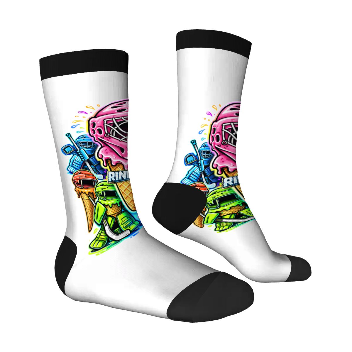 RINKSZN GOALIE ICE CREAM SOCKS