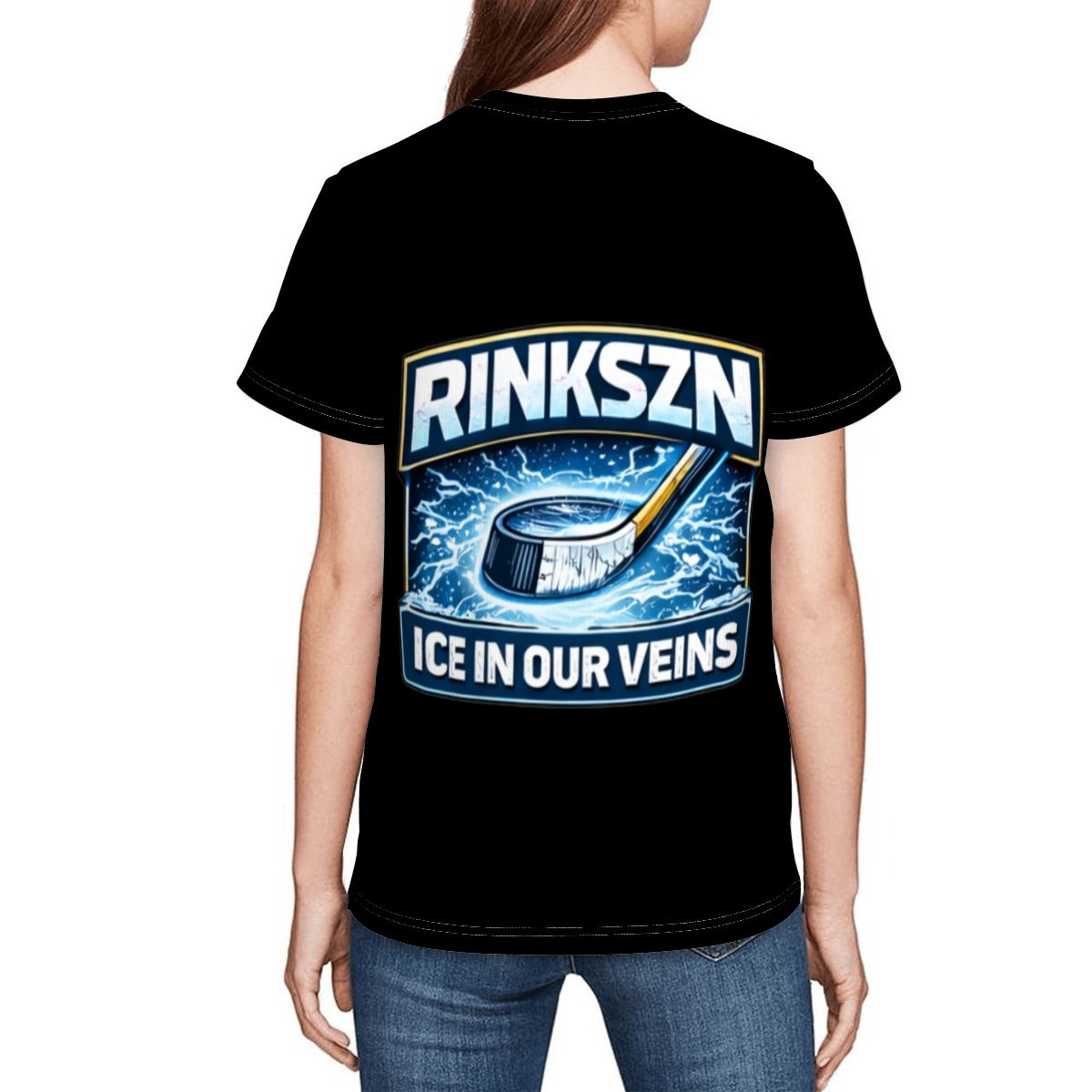 Youth and Young Teens RINKSZN ICE IN OUR VEINS RASHGUARD