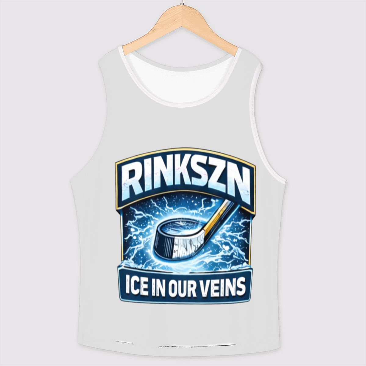 Young Teen and Women’s RINKSZN ICE IN OUR VEINS SLEEVELESS TANK