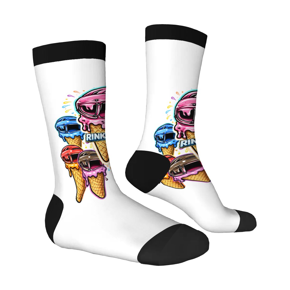 RINKSZN PLAYER ICE CREAM SOCKS