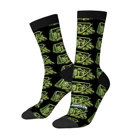 RINKSZN GOALIE MONEY TALKS SOCKS